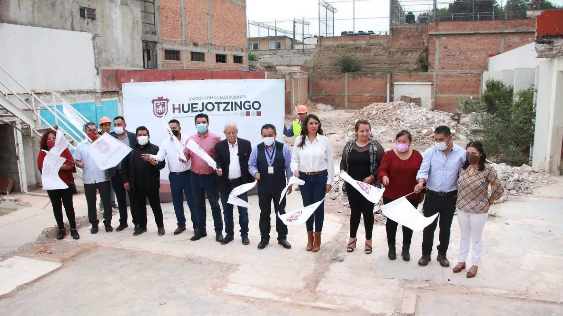 Inicia Angélica Alvarado rehabilitación del antiguo hospital de Huejotzingo